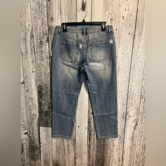 Michael Michael Kors Jean Crop/Capri, Light Indigo - Picture 6 of 9